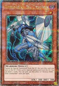 Destiny HERO - Disk Commander (Quarter Century Secret Rare) #RA03-EN176