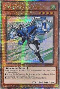Elemental HERO Stratos (Quarter Century Secret Rare) #RA03-EN177