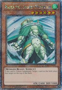 Raiza the Storm Monarch (Quarter Century Secret Rare) #RA03-EN180
