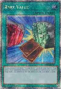 Rare Value (Quarter Century Secret Rare) #RA03-EN182