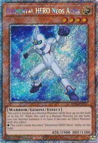 Elemental HERO Neos Alius (Platinum Secret Rare) #RA03-EN184