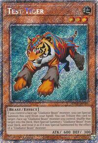 Test Tiger (Platinum Secret Rare) #RA03-EN189