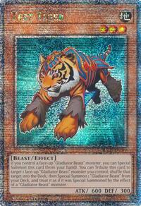 Test Tiger (Quarter Century Secret Rare) #RA03-EN189