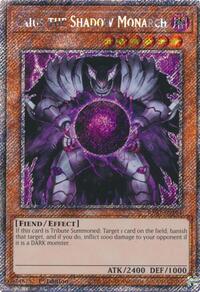 Caius the Shadow Monarch (Platinum Secret Rare) #RA03-EN194