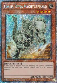 Fossil Dyna Pachycephalo (Platinum Secret Rare) #RA03-EN195