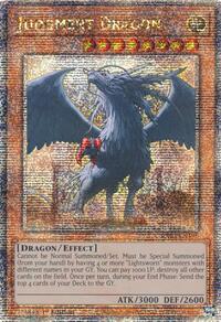 Judgment Dragon (Quarter Century Secret Rare) #RA03-EN196