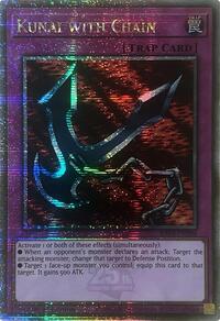 Kunai with Chain (Quarter Century Secret Rare) #RA03-EN204