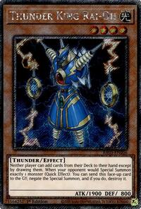 Thunder King Rai-Oh (Platinum Secret Rare) #RA03-EN206