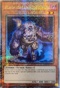 Plaguespreader Zombie (Quarter Century Secret Rare) #RA03-EN207