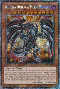 Red-Eyes Darkness Metal Dragon (Platinum Secret Rare) #RA03-EN212