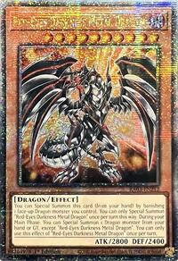 Red-Eyes Darkness Metal Dragon (Quarter Century Secret Rare) #RA03-EN212