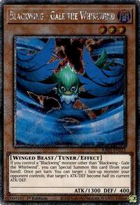 Blackwing - Gale the Whirlwind (Platinum Secret Rare) #RA03-EN215