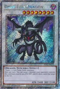 Dark End Dragon (Platinum Secret Rare) #RA03-EN216