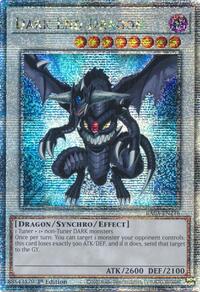Dark End Dragon (Quarter Century Secret Rare) #RA03-EN216