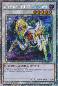 Ally of Justice Catastor (Platinum Secret Rare) #RA03-EN222