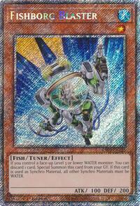 Fishborg Blaster (Platinum Secret Rare) #RA03-EN225