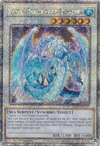 Brionac, Dragon of the Ice Barrier (Quarter Century Secret Rare) #RA03-EN227