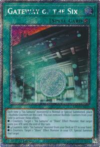Gateway of the Six (Platinum Secret Rare) #RA03-EN229
