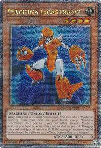 Machina Gearframe (Quarter Century Secret Rare) #RA03-EN234