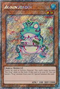 Ronintoadin (Platinum Secret Rare) #RA03-EN236
