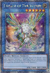 Herald of Perfection (Quarter Century Secret Rare) #RA03-EN237