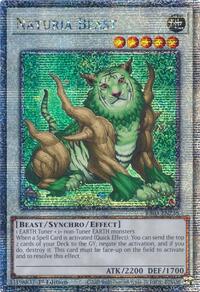Naturia Beast (Quarter Century Secret Rare) #RA03-EN238