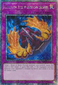 Horn of the Phantom Beast (Quarter Century Secret Rare) #RA03-EN241