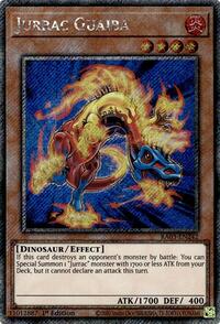 Jurrac Guaiba (Platinum Secret Rare) #RA03-EN242