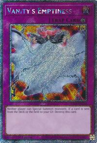 Vanity's Emptiness (Platinum Secret Rare) #RA03-EN246