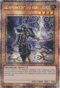 Legendary Six Samurai - Kizan (Quarter Century Secret Rare) #RA03-EN249