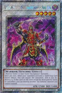 Legendary Six Samurai - Shi En (Platinum Secret Rare) #RA03-EN250