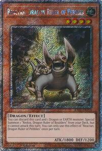 Reactan, Dragon Ruler of Pebbles (Platinum Secret Rare) #RA03-EN254