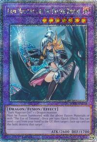 Dark Magician Girl the Dragon Knight (Quarter Century Secret Rare) #RA03-EN258