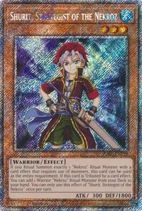 Shurit, Strategist of the Nekroz (Platinum Secret Rare) #RA03-EN259