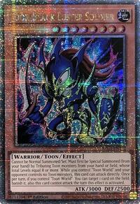 Toon Black Luster Soldier (Quarter Century Secret Rare) #RA03-EN272
