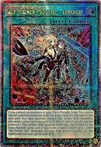 Sky Striker Mobilize - Linkage! (Quarter Century Secret Rare) #RA03-EN274