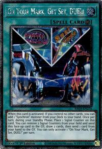 On Your Mark, Get Set, DUEL! (Platinum Secret Rare) #RA03-EN276
