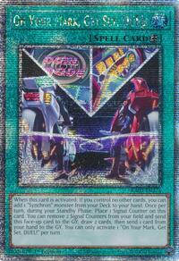On Your Mark, Get Set, DUEL! (Quarter Century Secret Rare) #RA03-EN276