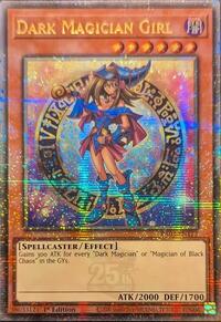 Dark Magician Girl (Quarter Century Secret Rare) (B) #RA03-EN123