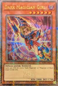Dark Magician Girl (Quarter Century Secret Rare) (C) #RA03-EN123