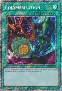 Polymerization (A) (Alternate Art) (Platinum Secret Rare) #RA03-EN051