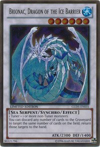 Brionac, Dragon of the Ice Barrier #GLD5-EN031