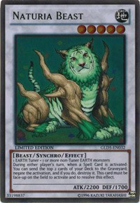 Naturia Beast #GLD5-EN032