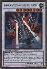 Karakuri Steel Shogun mdl 00X "Bureido" #GLD5-EN035