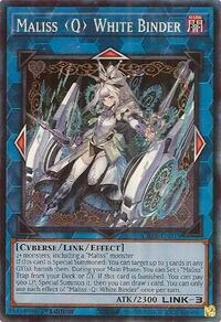Maliss Q White Binder (CR) #CRBR-EN019