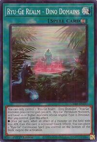 Ryu-Ge Realm - Dino Domains (SR) #CRBR-EN037