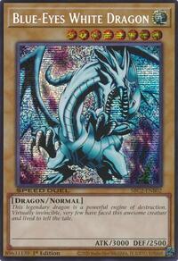 Blue-Eyes White Dragon (PSR) #SBC2-ENB02
