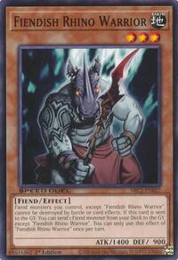 Fiendish Rhino Warrior #SBC2-ENE07