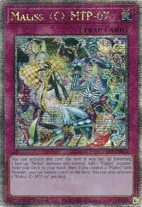 Maliss C MTP-07 (Quarter Century Secret Rare) #CRBR-EN022