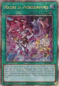 Maliss in Underground (Quarter Century Secret Rare) #CRBR-EN021